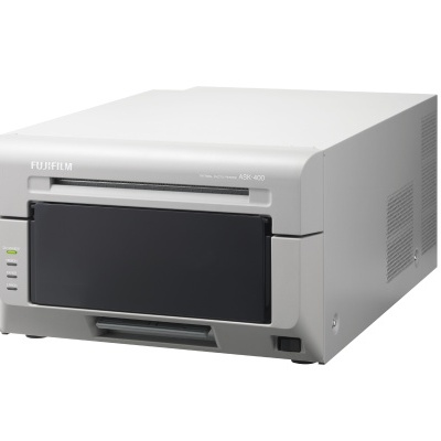 Impressora térmica FUJIFILM ASK-400 cinza e preta