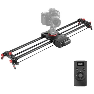 Carrinho deslizante para câmara com suporte e controlo remoto