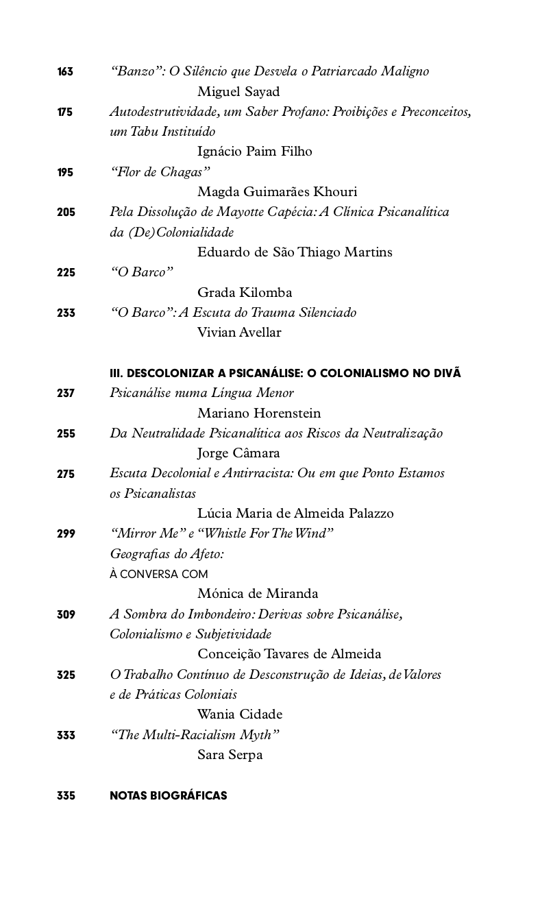 Colonialismo - Entre a Psicanálise e a Arte Colonialismo - Entre a Psicanálise e a Arte