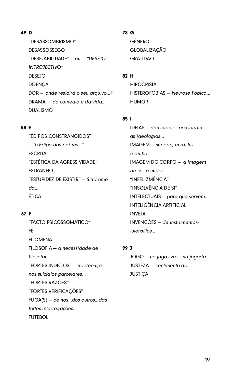 "Águaminha" - Glossário Terminológico e Conceptual "Águaminha" - Glossário Terminológico e Conceptual