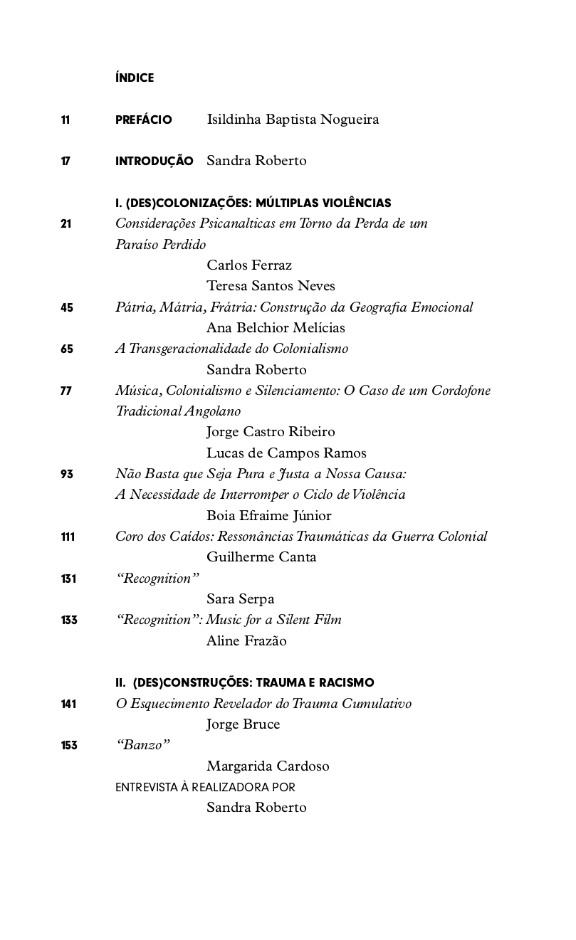 Colonialismo - Entre a Psicanálise e a Arte Colonialismo - Entre a Psicanálise e a Arte