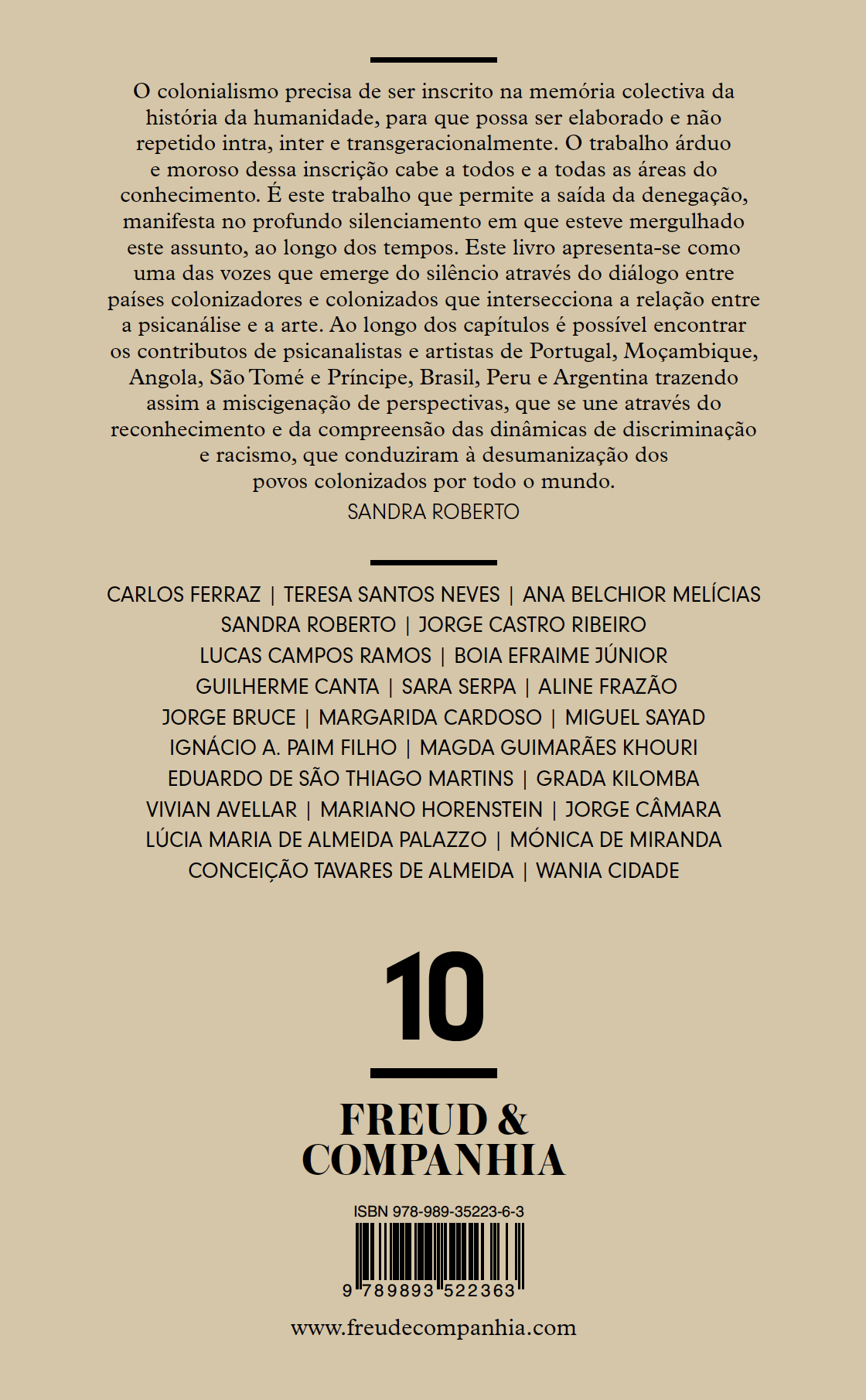 Colonialismo - Entre a Psicanálise e a Arte Colonialismo - Entre a Psicanálise e a Arte