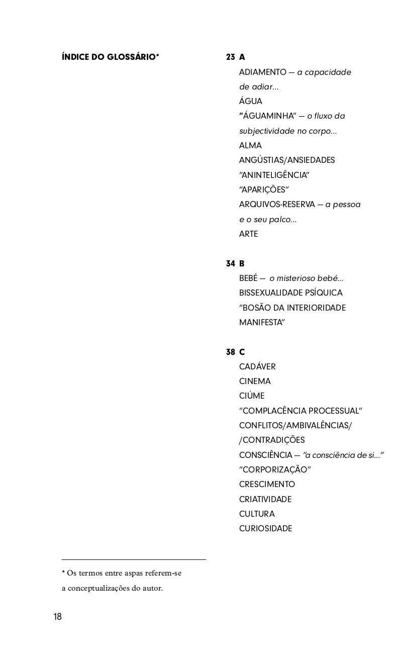 "Águaminha" - Glossário Terminológico e Conceptual "Águaminha" - Glossário Terminológico e Conceptual