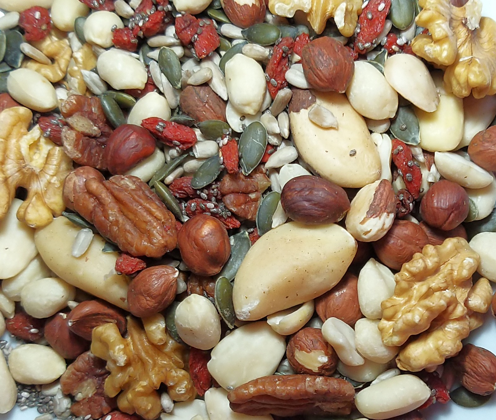 Mix d´Avó - 500g Mistura colorida de frutos secos e sementes naturais