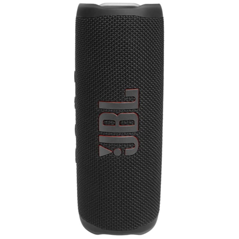 JBL Flip 6 Preto Coluna portátil JBL preta com tecido texturizado e logótipo na frente