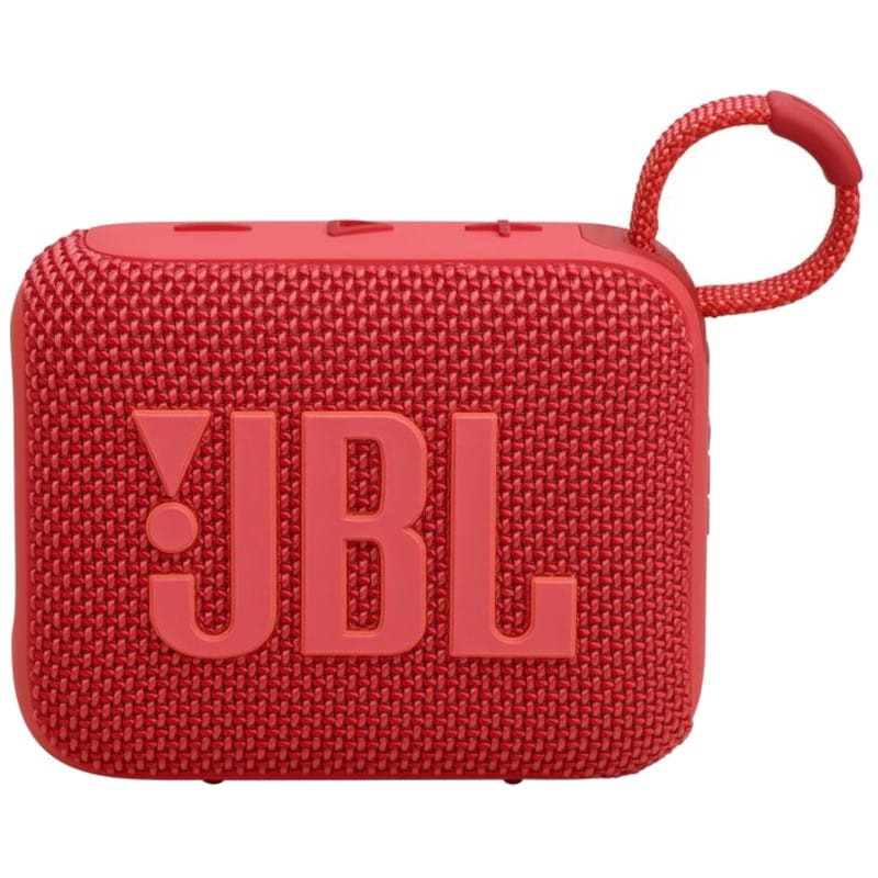 JBL Go 4 4,2 W Vermelho Coluna portátil vermelha JBL com textura em tecido e alça