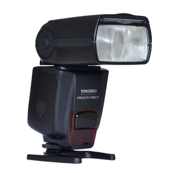 Yongnuo Speedlite YN560-IV Flash Yongnuo Digital Speedlite YN560 IV preto com difusor frontal
