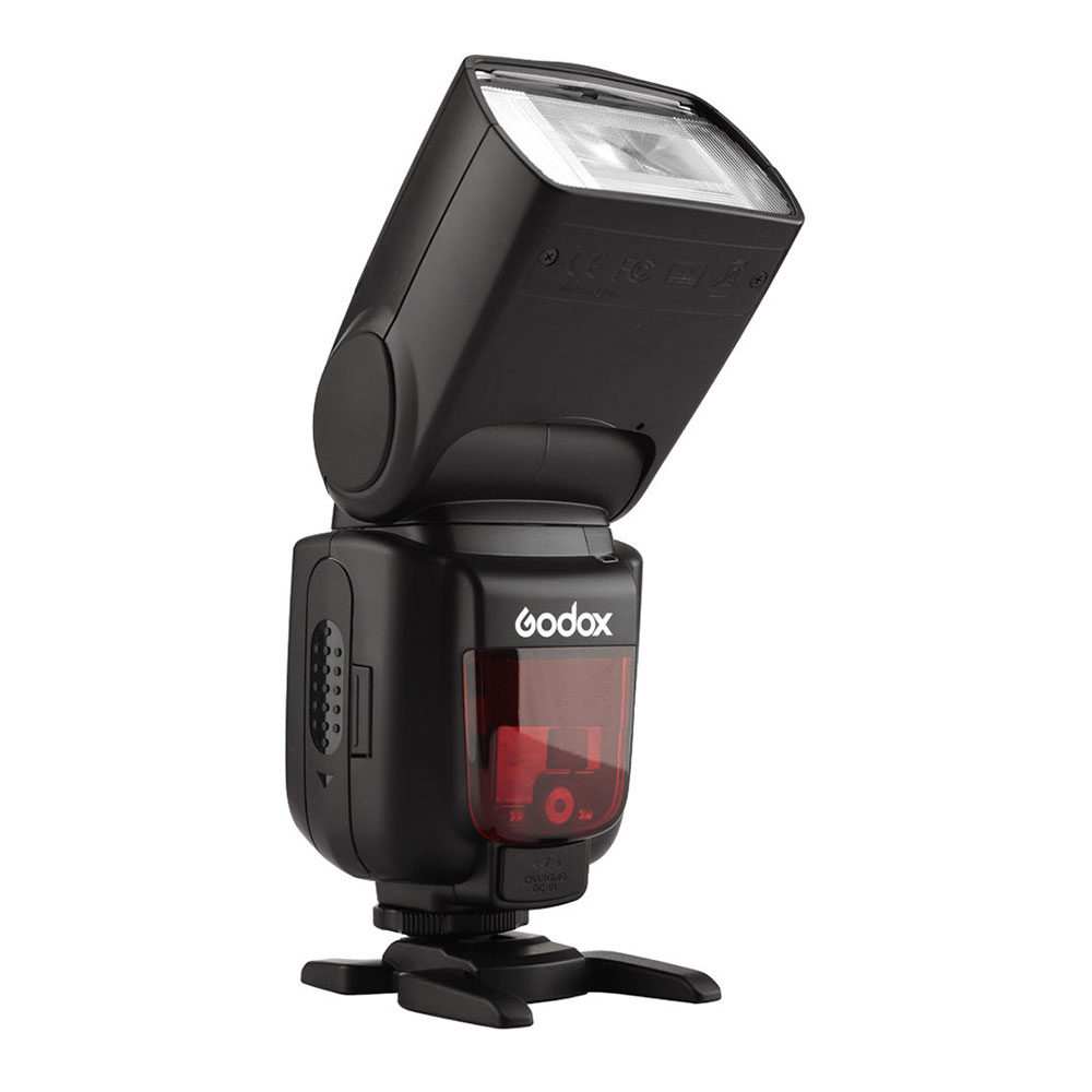Godox Speedlite TT600 flitser Sony Flash de câmara fotográfica preto com painel vermelho