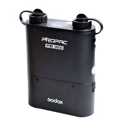 Powerbank Godox Propac PB 960 preto com texto branco