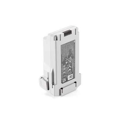 Bateria recarregável cinza para drone DJI com etiqueta preta e texto branco