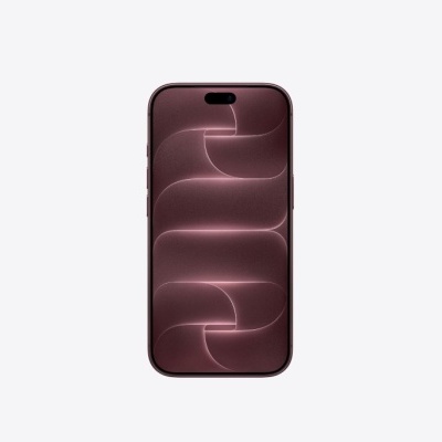 Smartphone com ecrã grande frontal rosa escuro com padrão abstrato