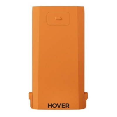 Bateria laranja para scooter com texto HOVER