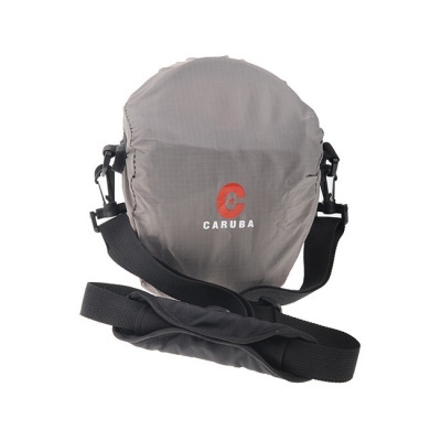 Bolsa de transporte cinzenta para câmara com alça preta Caruba