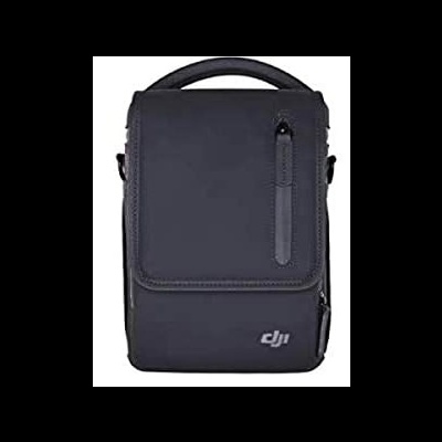 Mala preta de tecido com logo dji