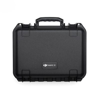 Estojo rígido preto DJI MAVIC 3E fechado