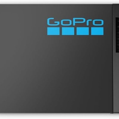 Bateria preta para câmara com logótipo azul GoPro