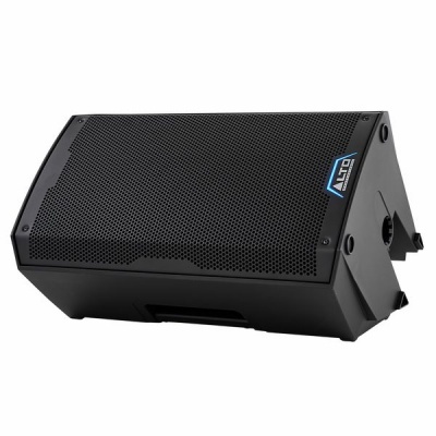 Coluna de som preta ALTO PROFESSIONAL com grelha metálica e corpo plástico