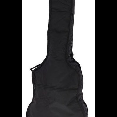 Capa preta para guitarra com fecho