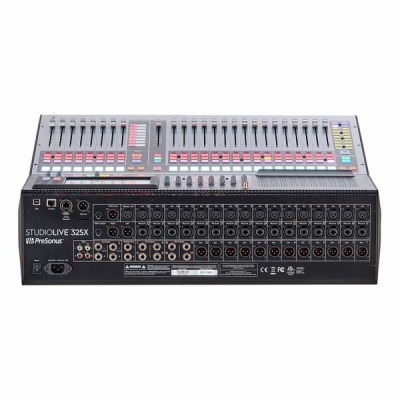 Mesa de mistura digital PreSonus StudioLive 32SX vista de costas