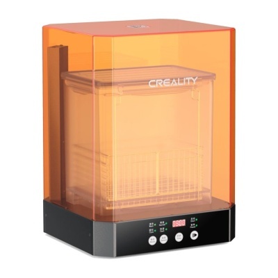 Impressora 3D de resina Creality com cobertura laranja