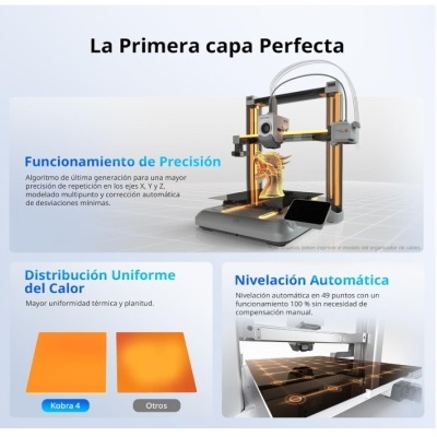 Impressora 3D cinza com elementos amarelos a imprimir uma figura de dinossauro amarela transparente