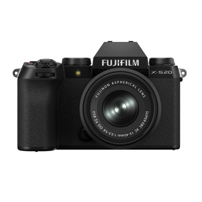 Máquina fotográfica digital FUJIFILM X-S20 com lente