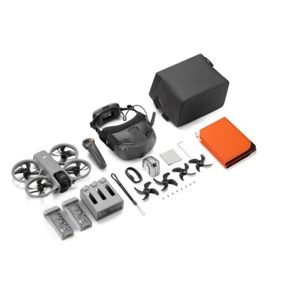 Kit drone DJI Mini 2 SE com acessórios em fundo branco