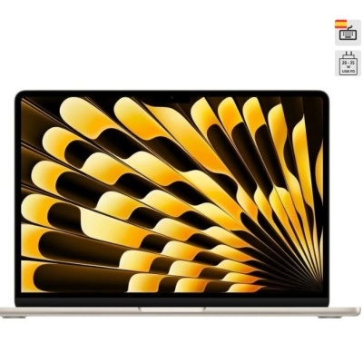 Portátil com ecrã amplo e padrão amarelo e preto