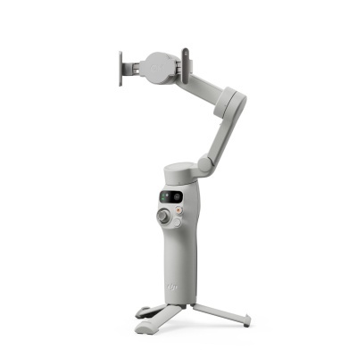 Estabilizador DJI OM 6 cinzento com suporte para smartphone