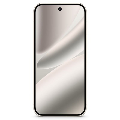 Smartphone com ecrã full touch e moldura metálica cinzenta