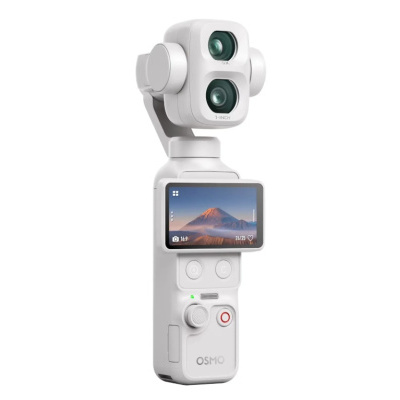 Câmara portátil DJI OSMO com dupla lente e ecrã colorido