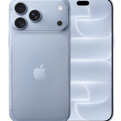 Smartphone Apple iPhone prateado com três câmaras e ecrã frontal completo