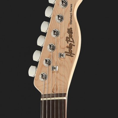 Cabeça de guitarra elétrica Harley Benton Standard Series em madeira clara