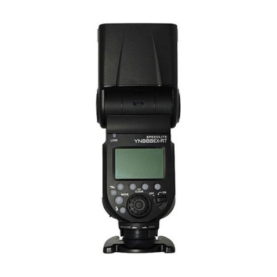 Módulo de flash Speedlite YN968EX-RT com visor LCD e botões