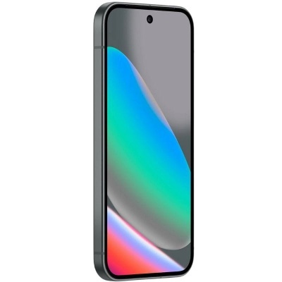 Smartphone com ecrã colorido e moldura preta