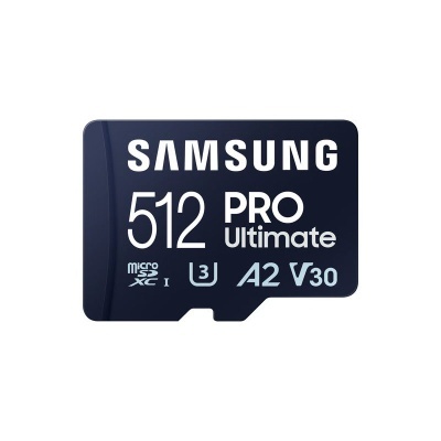 Cartão de memória microSD Samsung 512 GB PRO Ultimate preto