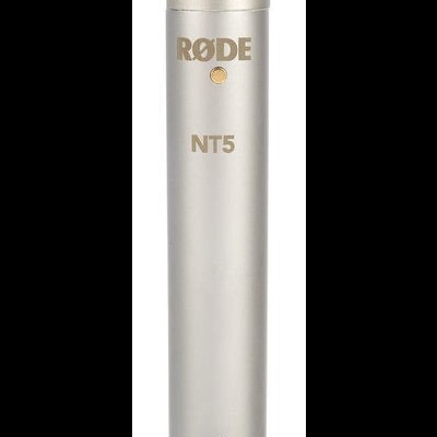 Microfone condensador RØDE NT5 prata metálico