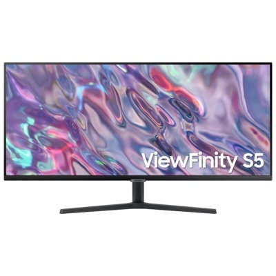 Monitor ultrapanorâmico curvo ViewFinity S5 com ecrã colorido