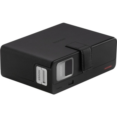 Caixa preta com preparação para dispositivo e texto HOVER e HONOR