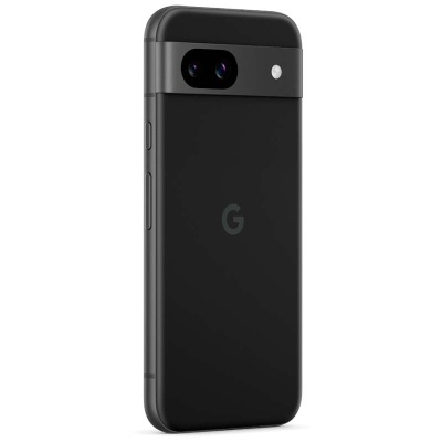 Smartphone preto com duas câmeras e logo 'G' na traseira
