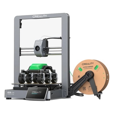Impressora 3D CREALITY ENDER-3 V2 com filamento CREALITY HYPER SERIES
