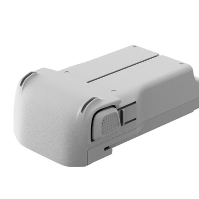 Bateria cinzenta para drone com botão antiderrapante