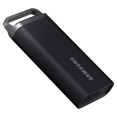 Pen USB Samsung preta com argola integrada