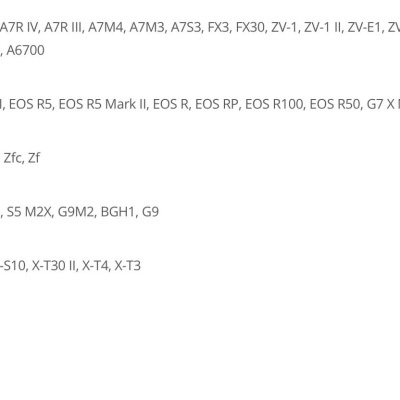 Tabela de marcas e modelos de câmaras digitais por fabricante