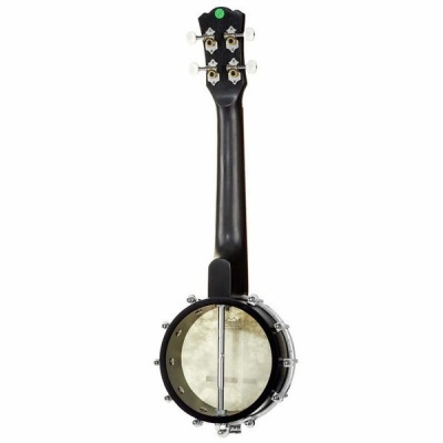 Banjo com corpo circular e braço preto fosco