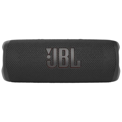 Coluna portátil preta com logótipo JBL