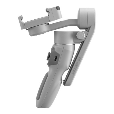 Gimbal estabilizador cinza claro para smartphone