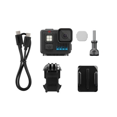 Conjunto de câmara de ação GoPro com acessórios