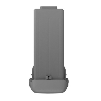 Carregador de bateria cinzento em fundo branco