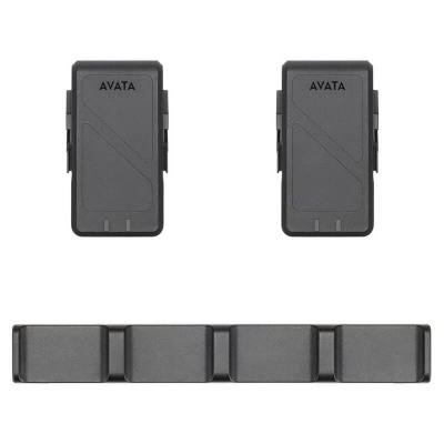 Dispositivos eletrónicos pretos Avata com uma barra preta numa superfície branca